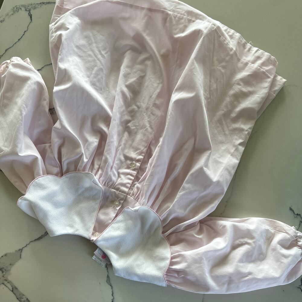 Jelly n' Jam Vintage Pink Dress - 24 Months - Scalloped - Picture 8 of 9